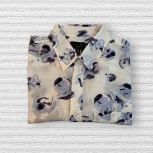 Club Monaco Men’s Slim Fit Long Sleeves Button Down Shirt Size XS